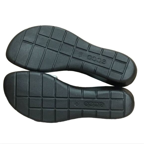 NIB Size EU 41 US 10 10.5 White Felicia Sandal - ECCO - Picture 5 of 5